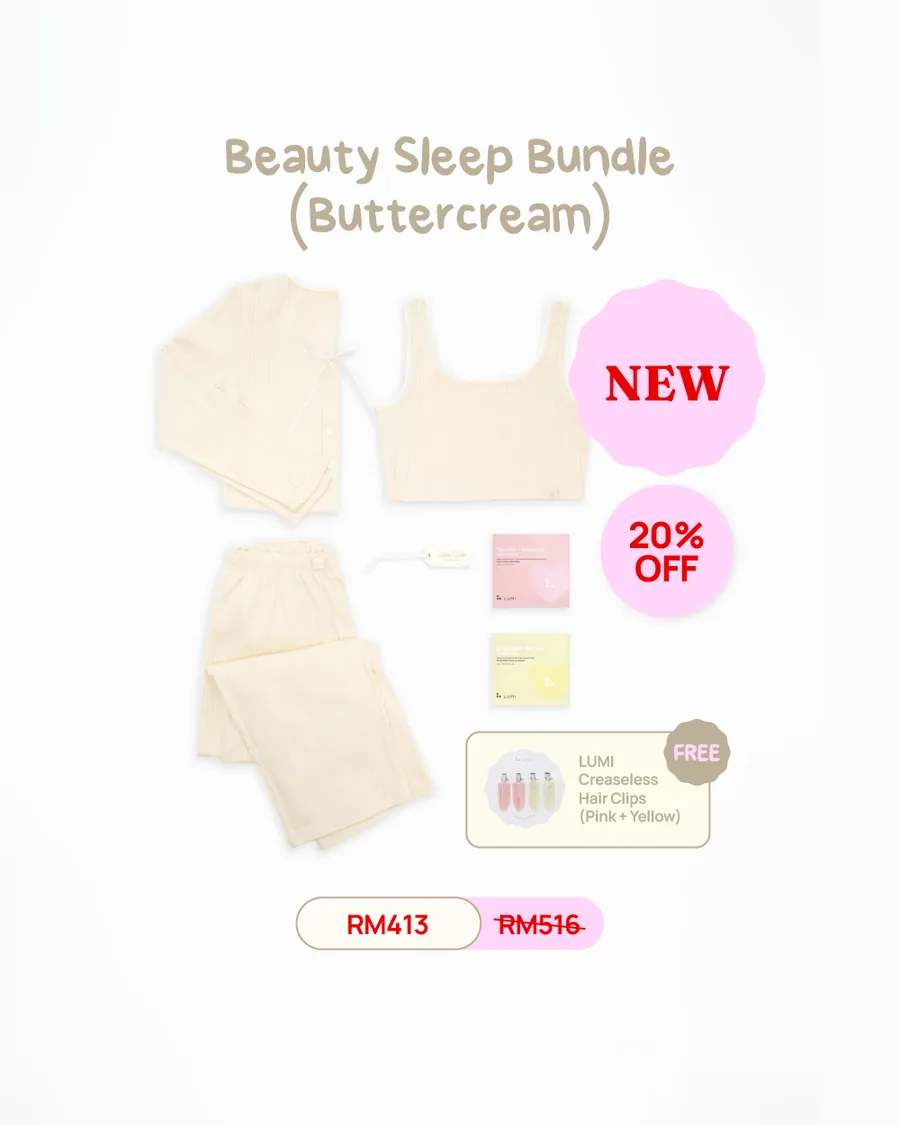 LUMI x Wustler Beauty Sleep Bundle (Buttercream)