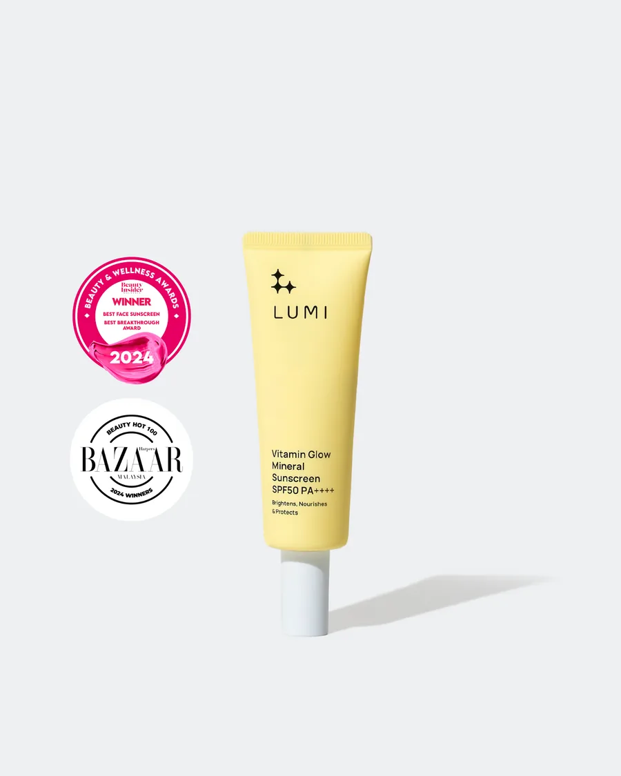 LUMI Vitamin Glow Mineral Sunscreen SPF50 PA++++